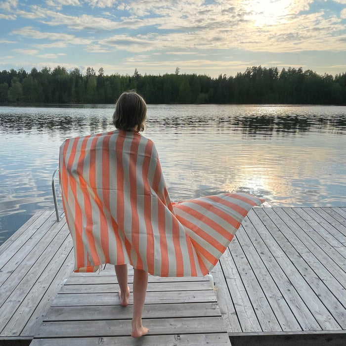 Hamam-pyyhe vs. froteepyyhe – 5 syytä valita hamam-pyyhe