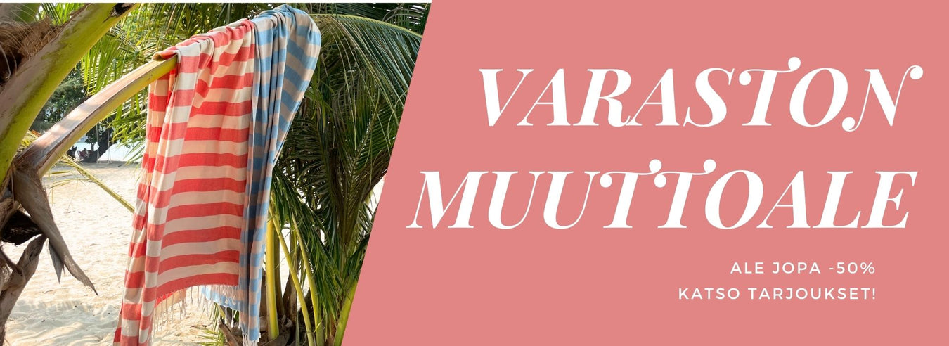 Varaston muuttomyynti - rajoitettu erä tarjouksia