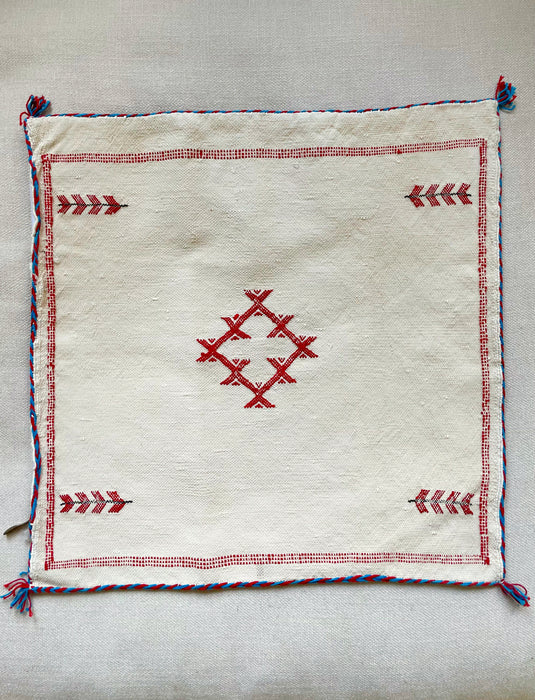 Tyynynpäällinen, kaktussilkki, valkoinen